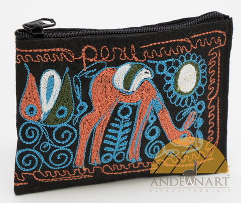 Embroidered Coin Purse Colca Canyon Style by AndeanArt