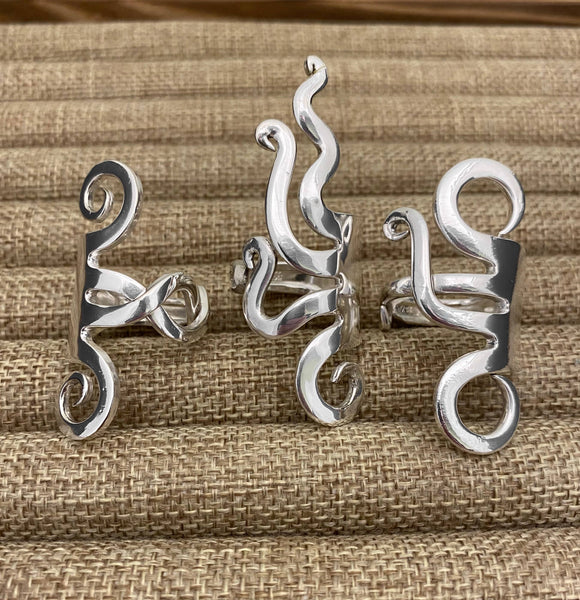 Assorted Fork Rings from 4-Pronged Forks: Assorted Sizes