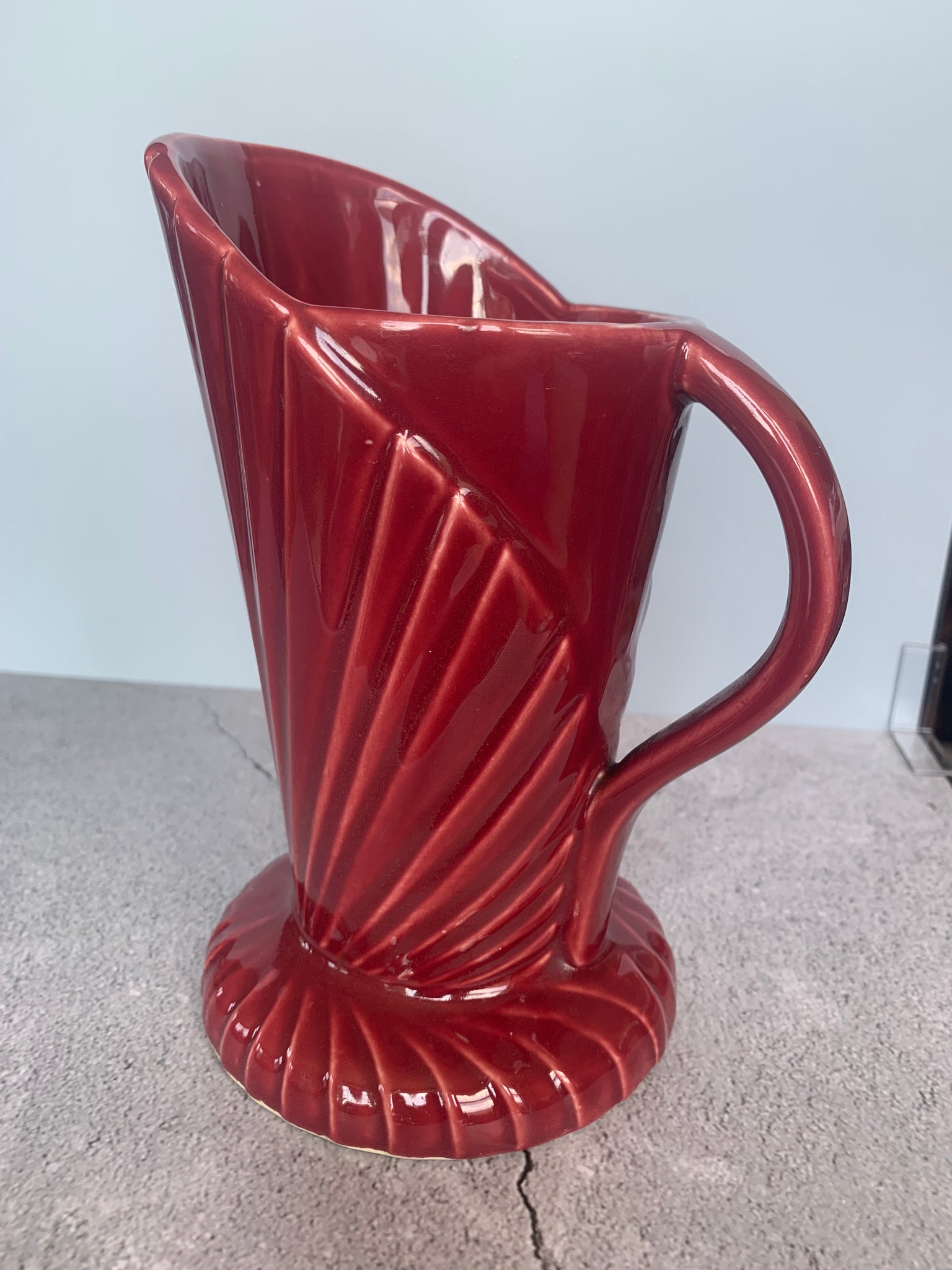 Morton Pottery Fan Vase