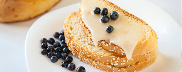 Blueberry Crumble Creamed Honey- 8 oz