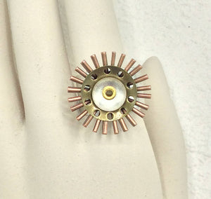 3-tone Adjustable  Ring - R70