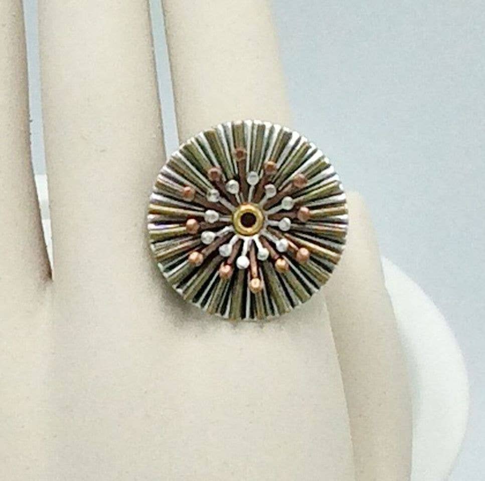 Mid Century Spinner Ring - R55