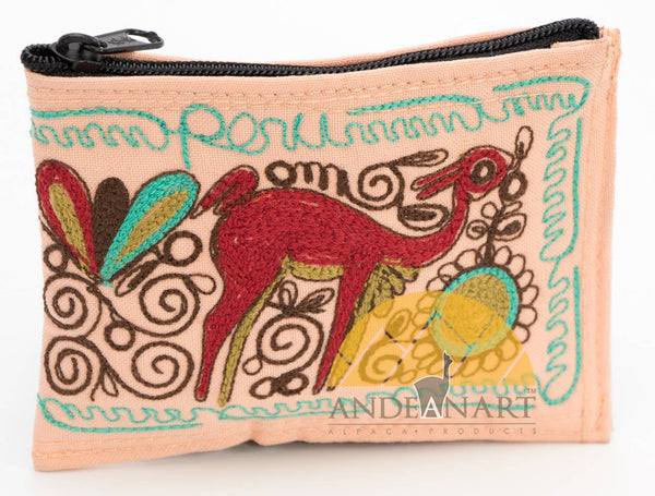 Embroidered Coin Purse Colca Canyon Style by AndeanArt