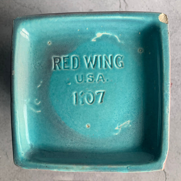 Red Wing Vase #1107