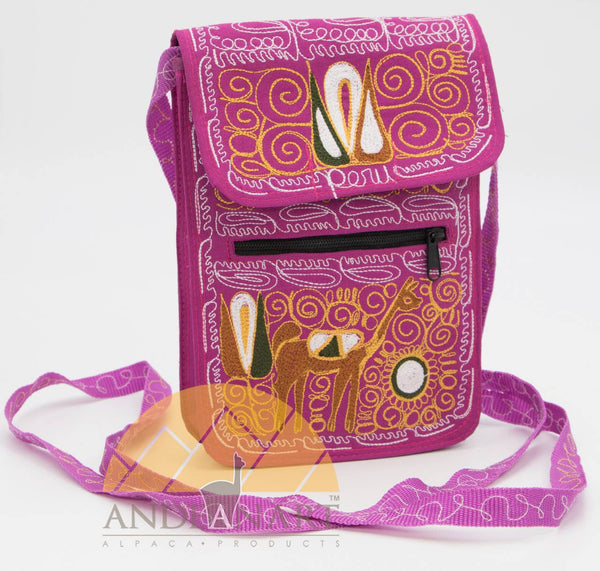 Embroidered Passport Holder Colca Canyon Style by AndeanArt