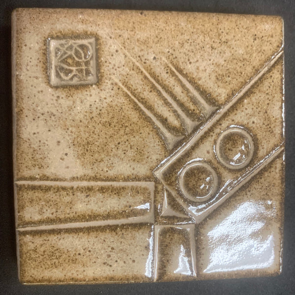 Pablo Soleri ceramic tiles