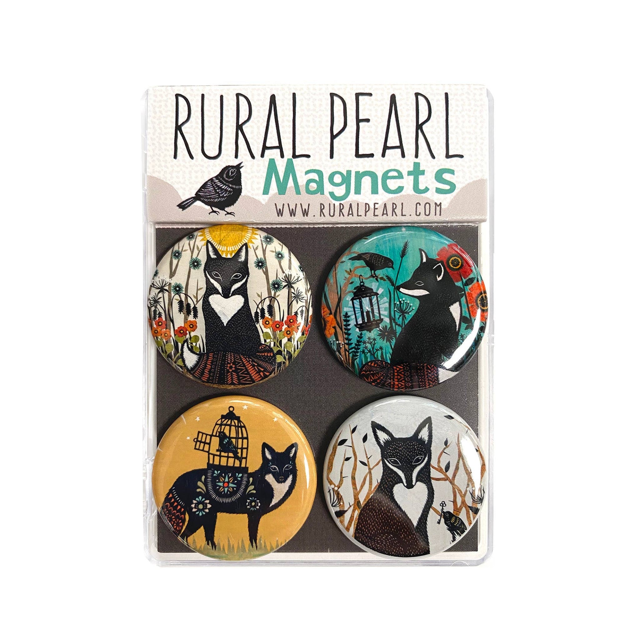 Magnets - Set of 4 - 1.25 inch Magnets