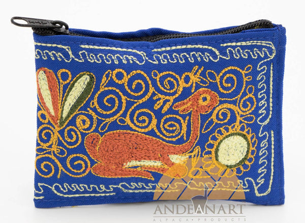 Embroidered Coin Purse Colca Canyon Style by AndeanArt