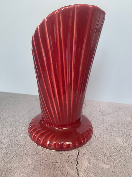 Morton Pottery Fan Vase
