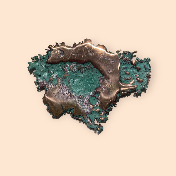Splash Copper Wall Decor