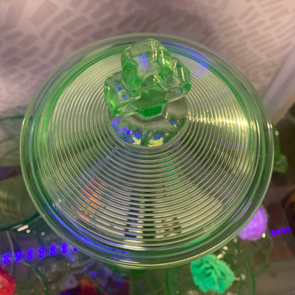 Indiana Glass - Old English - Candy Dish Flat