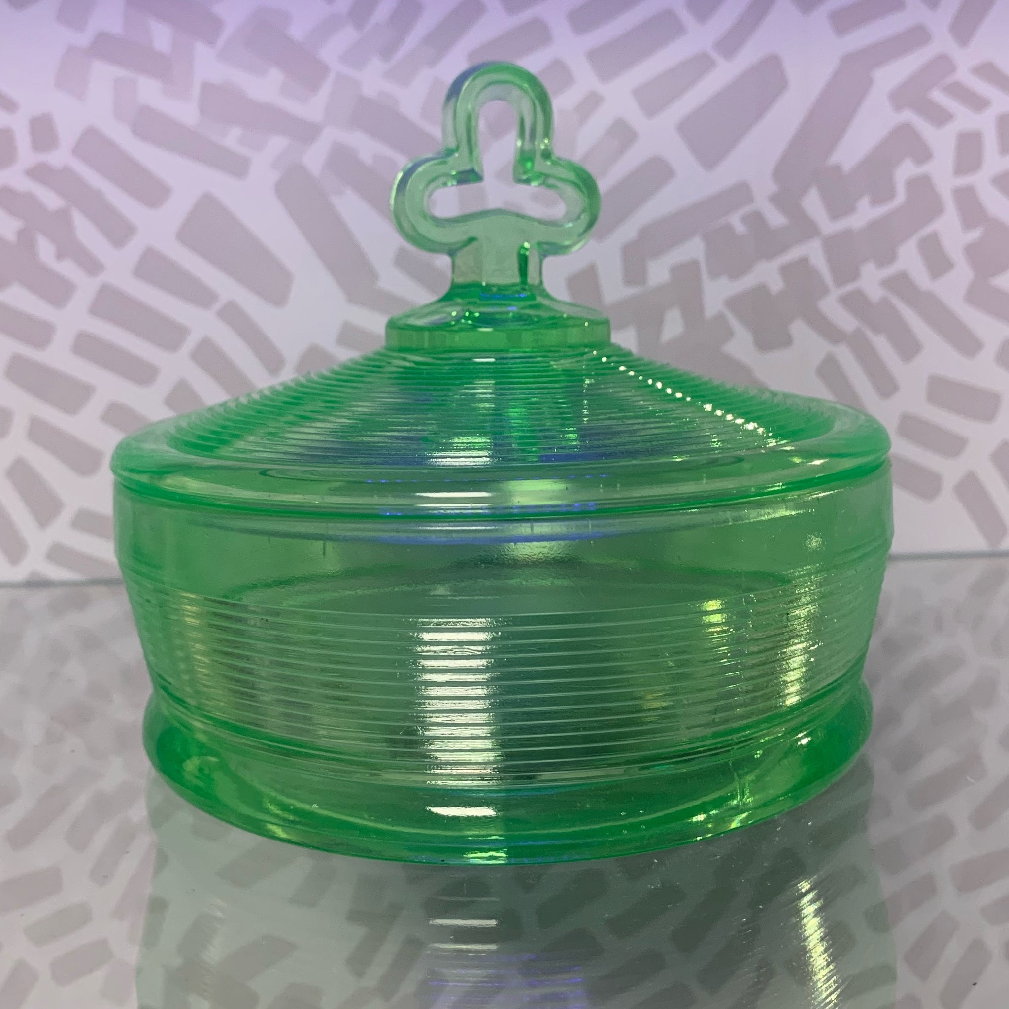 Indiana Glass - Old English - Candy Dish Flat