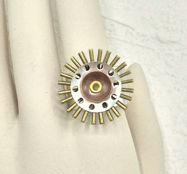 3-tone Adjustable  Ring - R70