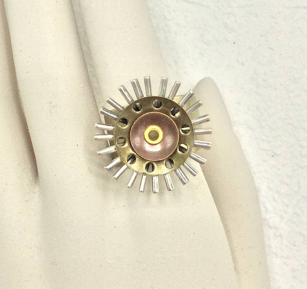 3-tone Adjustable  Ring - R70