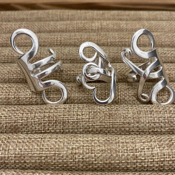 Assorted Fork Rings from 4-Pronged Forks: Assorted Sizes