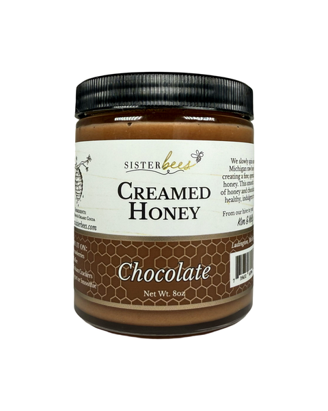 Chocolate Creamed Honey - 8 oz