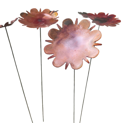 Extra Large Copper Flower- Bare