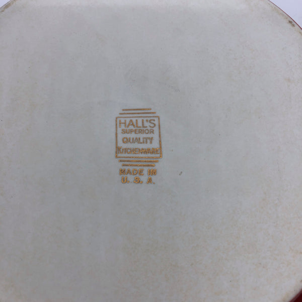 Hall Pottery - Large casserole with lid