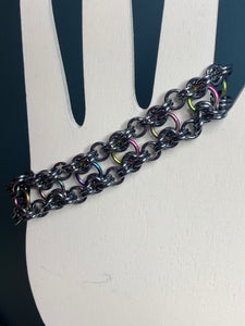 Byzantine Ladder chainmaille bracelet
