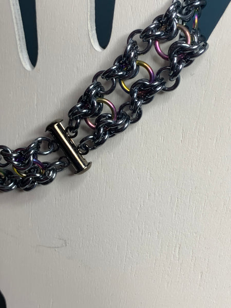 Byzantine Ladder chainmaille bracelet