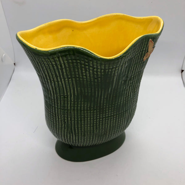 Red Wing Art Pottery Textura vase, designed by Belle Kogan